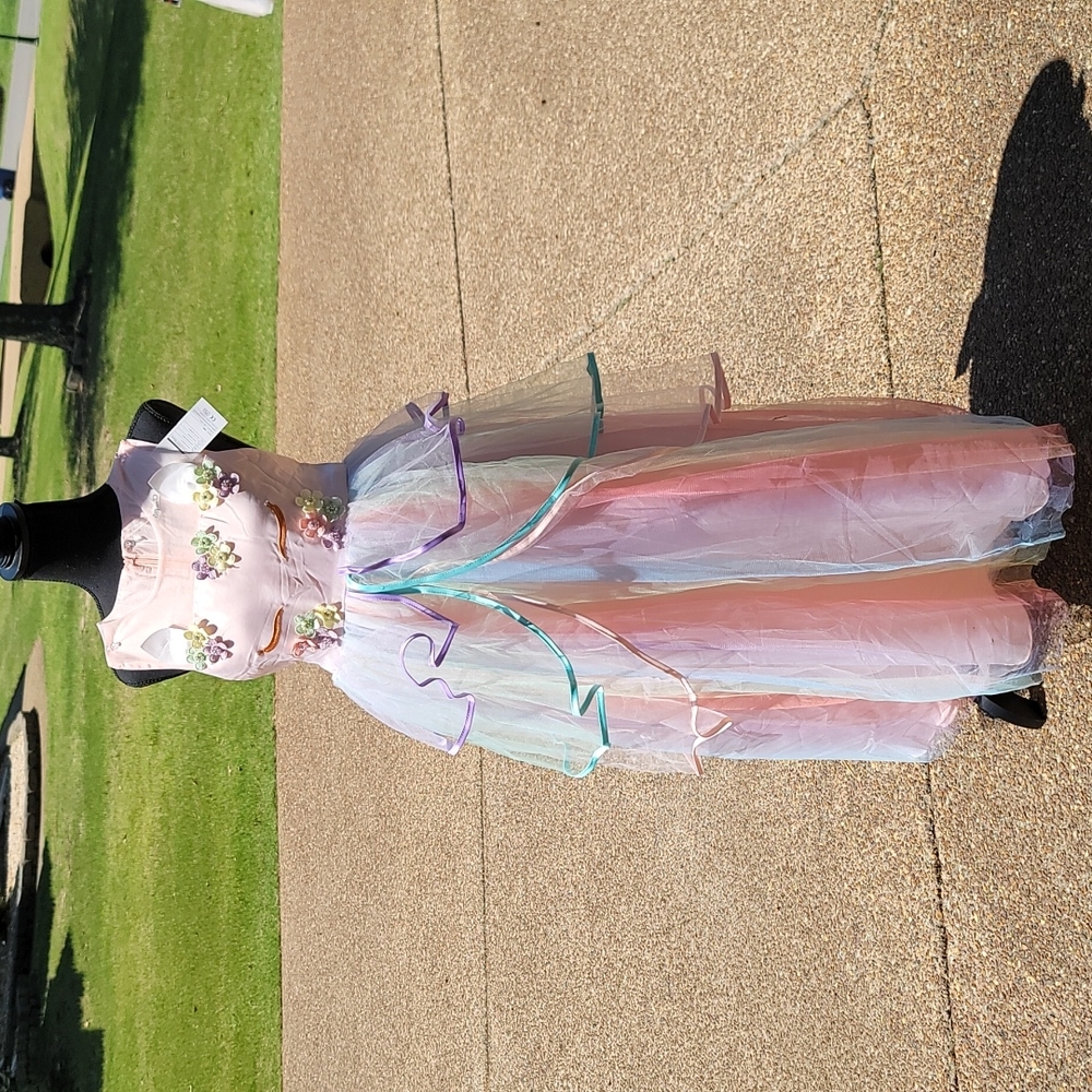 Unicorn dress is magical dream for every  little princess.